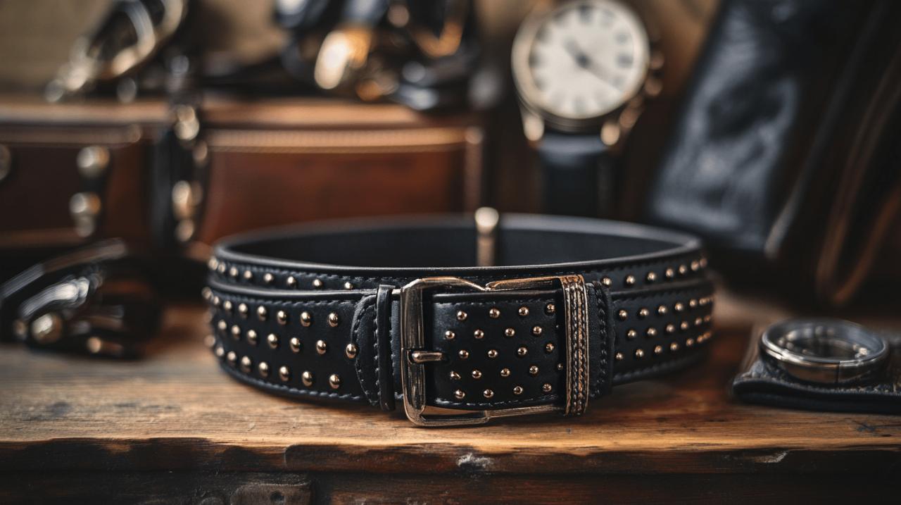 Choisir sa Ceinture Cloutee pour Homme : conseils d’experts et guide des tailles